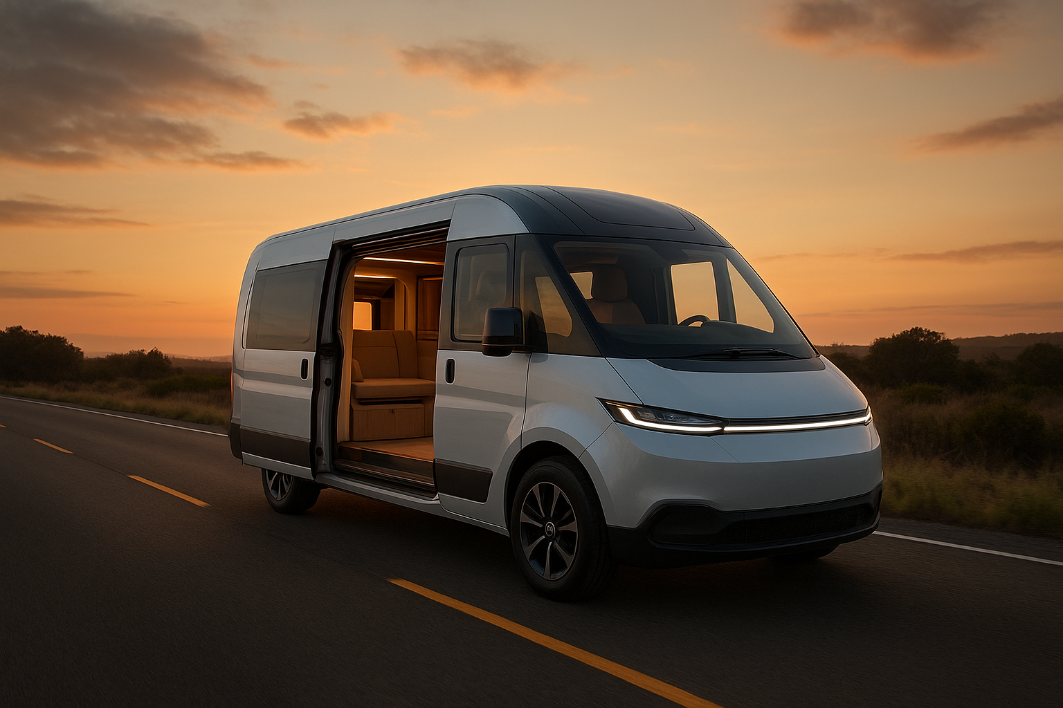 VW ID. California Cruise: a Kombi elétrica que pode virar motorhome em 2028